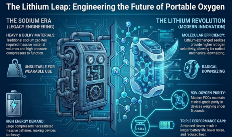 The Engineering Behind Modern Medical Oxygen Concentrators: How Micro-Materials Save Lives