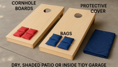 How to Maintain and Store Outdoor Cornhole Games