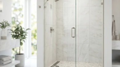 Clear Frameless Shower Doors for a Sleek Look Without Visual Barriers