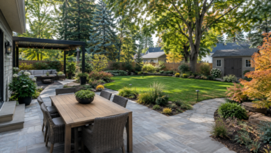 How to Plan a Low-Maintenance, Four-Season Backyard