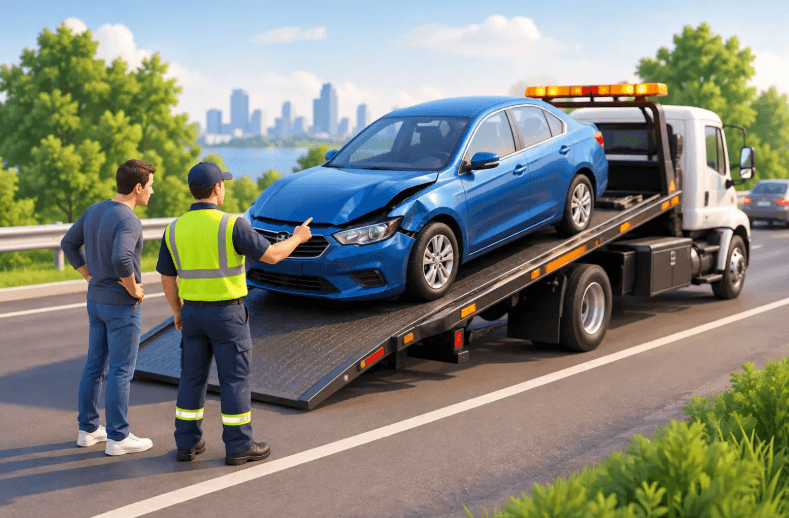 Accident Towing: A Practical Guide for Drivers After a Collision