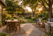 How to Create a Comfortable, Low-Maintenance Outdoor Living Space