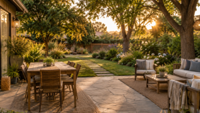 How to Create a Comfortable, Low-Maintenance Outdoor Living Space