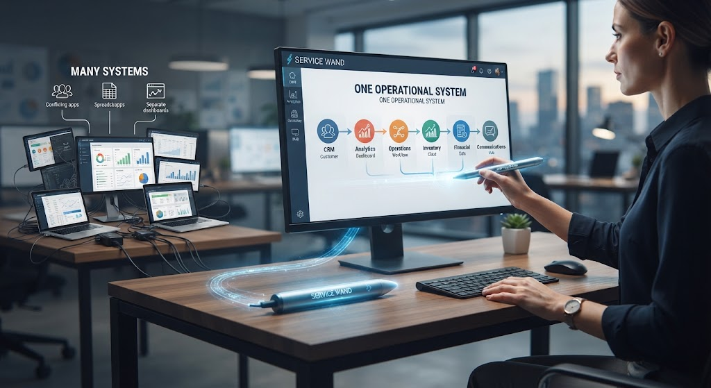 Service Wand and the Argument for One Operational System—Is One Really Better Than Many?